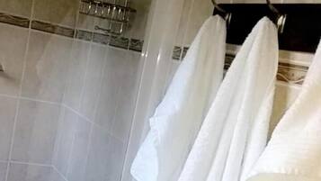Shower, towels