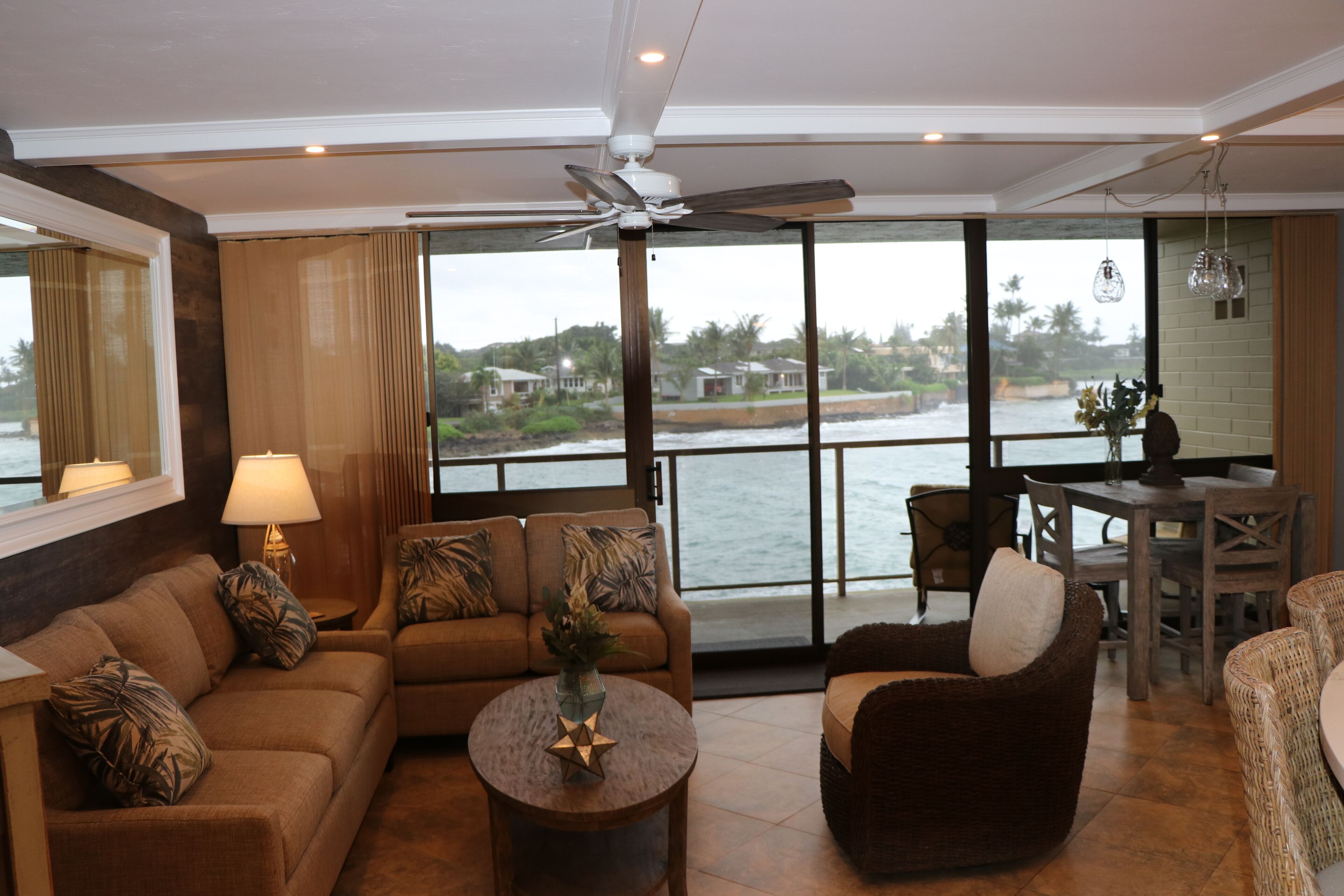 Stunning Updated Oceanfront Condo with AC!