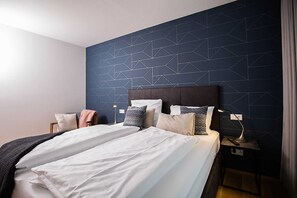 2 slaapkamers, een kluis op de kamer, wifi, beddengoed