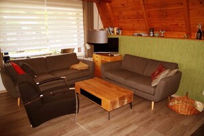 Smart TV, fireplace, books, stereo - House Dina Ahrenshoop (Ahrenshoop)