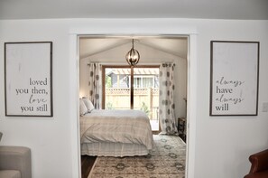 1 habitación, tabla de planchar con plancha, wifi y ropa de cama 