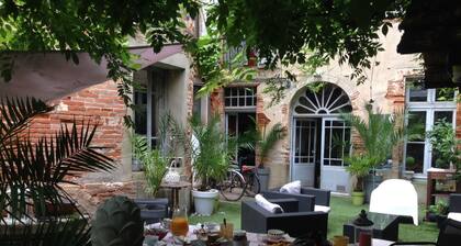 chambre  dans GĂźte/ch dâHotes dans le Centre Ville de Moissac