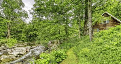 Cozy, updated riverfront home with gas stove & AC