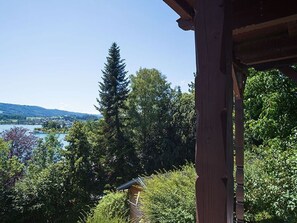Blick von der Unterkunft