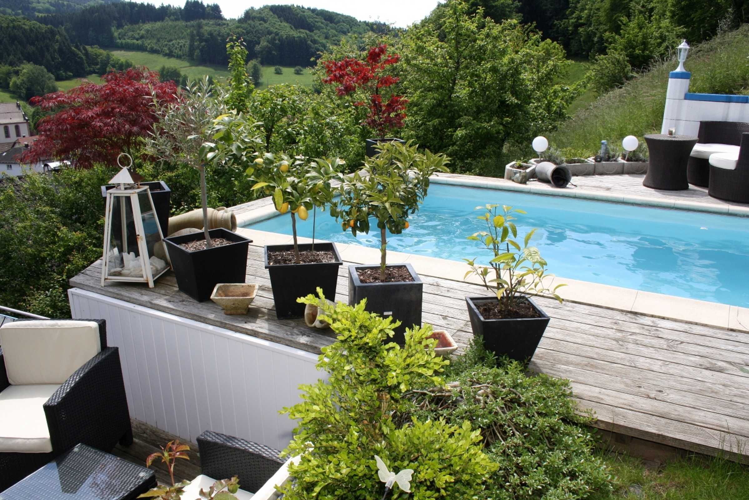 Una piscina climatizada