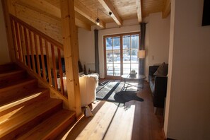 TV, fireplace - Lodge Seeblick 161 in the Tauern village of Enzingerboden (Uttendorf)