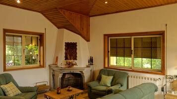 Rumah Panorama, 1 kamar tidur (Casa do Pinheiro) | Area keluarga | Foosball, meja tenis meja, dan buku