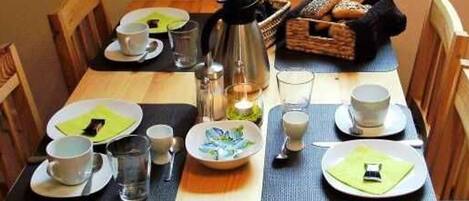 Opções para refeição