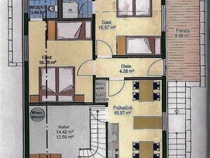 مخطط تصميم الطابق