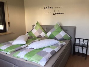 2 habitaciones y ropa de cama 