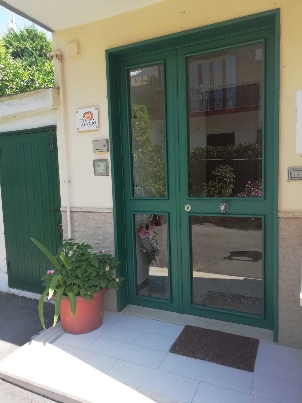 Entrée de l’hébergement