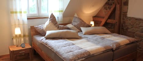 2 bedrooms, in-room safe, travel crib, WiFi