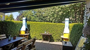 Outdoor dining - Apartment 10 - Baltic Sea shell (Zinnowitz)