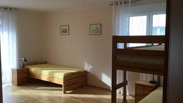 2 habitaciones, wifi y ropa de cama