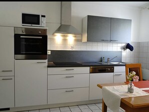 Réfrigérateur, micro-ondes, four, lave-vaisselle