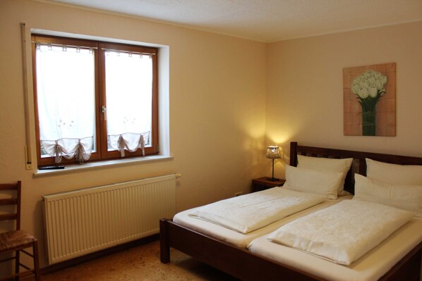 2 chambres, draps fournis