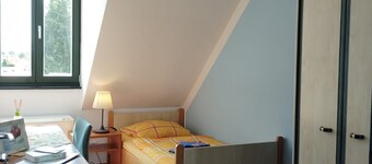 Chambre simple (chambre 23) - Gästehaus EJS e. V.  Eggesin
