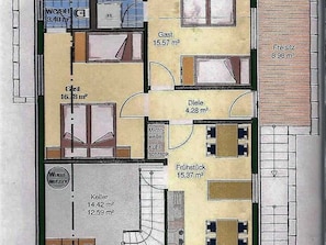Unclassified image, 5 of 16, button - Quadruple Room No. 2 - Gästehaus Claudia (Rust)