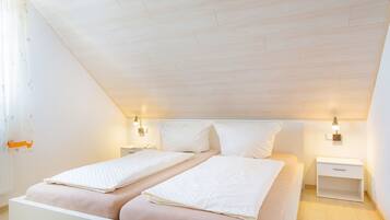 2 間睡房、Wi-Fi、床單