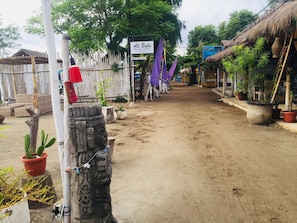 Front of property - Alibaba Bungalows (Gili Air)