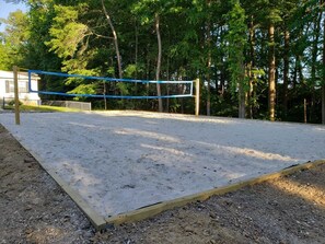 Sports court - Secluded Home near Chincoteague Island with VB&BB (New Church)