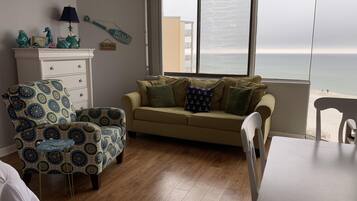 Télévision, table de tennis de table