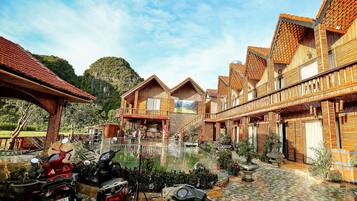 Fachada de la propiedad