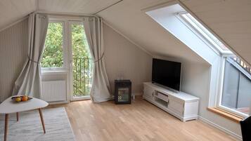 Plasma TV, heated floors