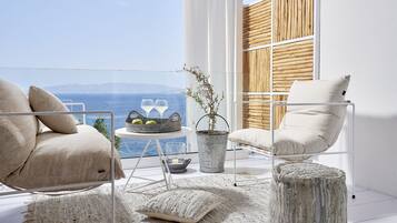 Deluxe-suite - havudsigt (1st Floor) | Udsigt fra balkon