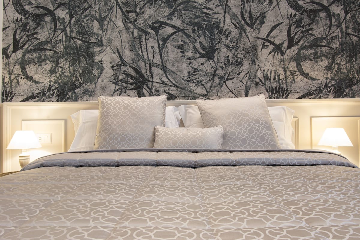 Habitación doble (Dittamo) | Sábanas de algodón egipcio, ropa de cama de alta calidad y edredón