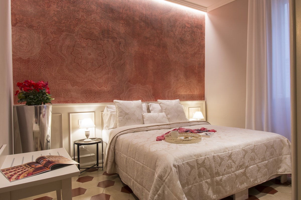 Doppelzimmer (Macramé) | Italienische Bettbezüge von Frette, hochwertige Bettwaren