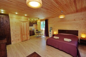 Cottage (малый студия) | In-room safe, blackout drapes, iron/ironing board, free WiFi