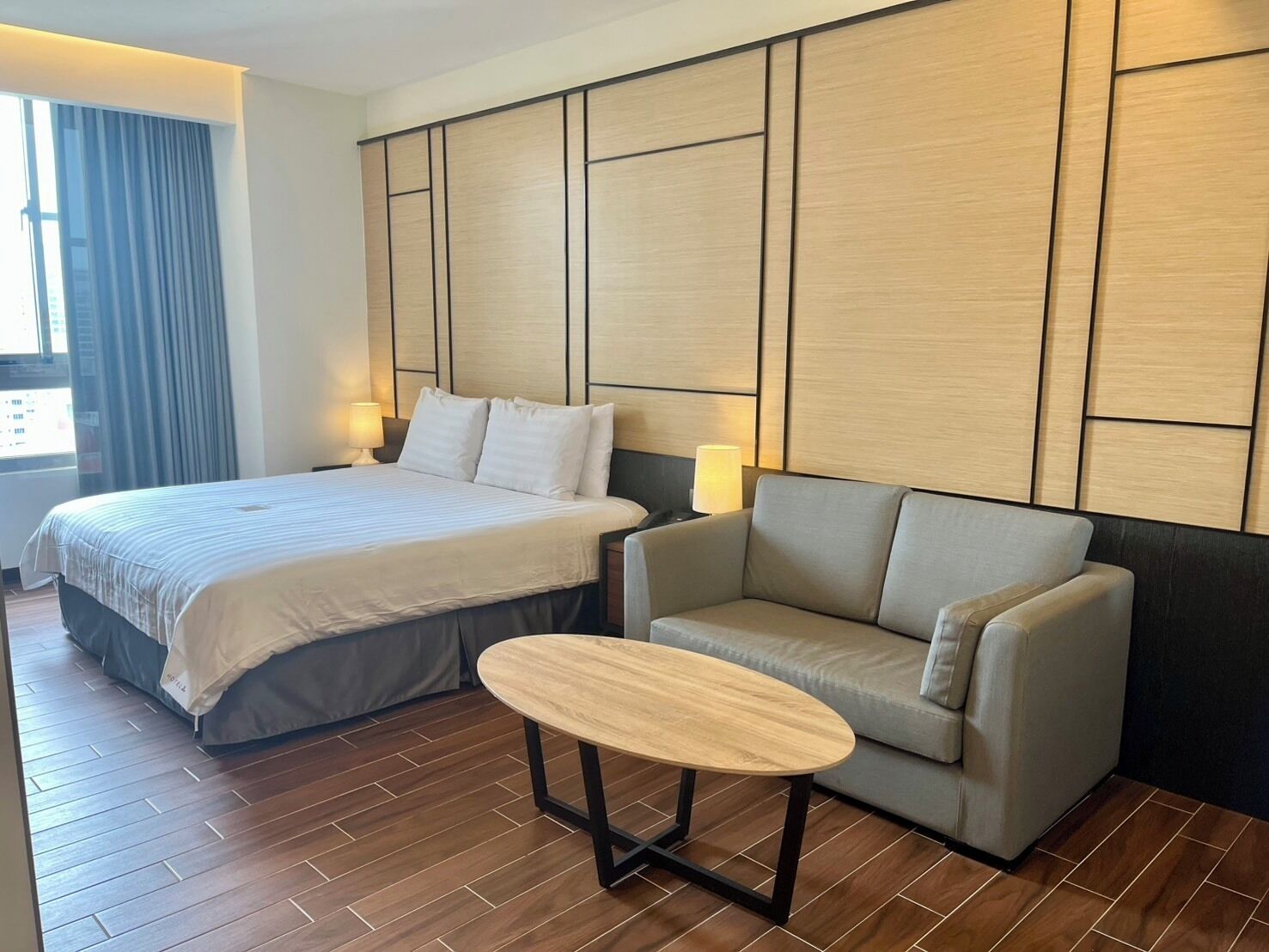 deluxe suite | premium bedding, down duvets, individually decorated, desk