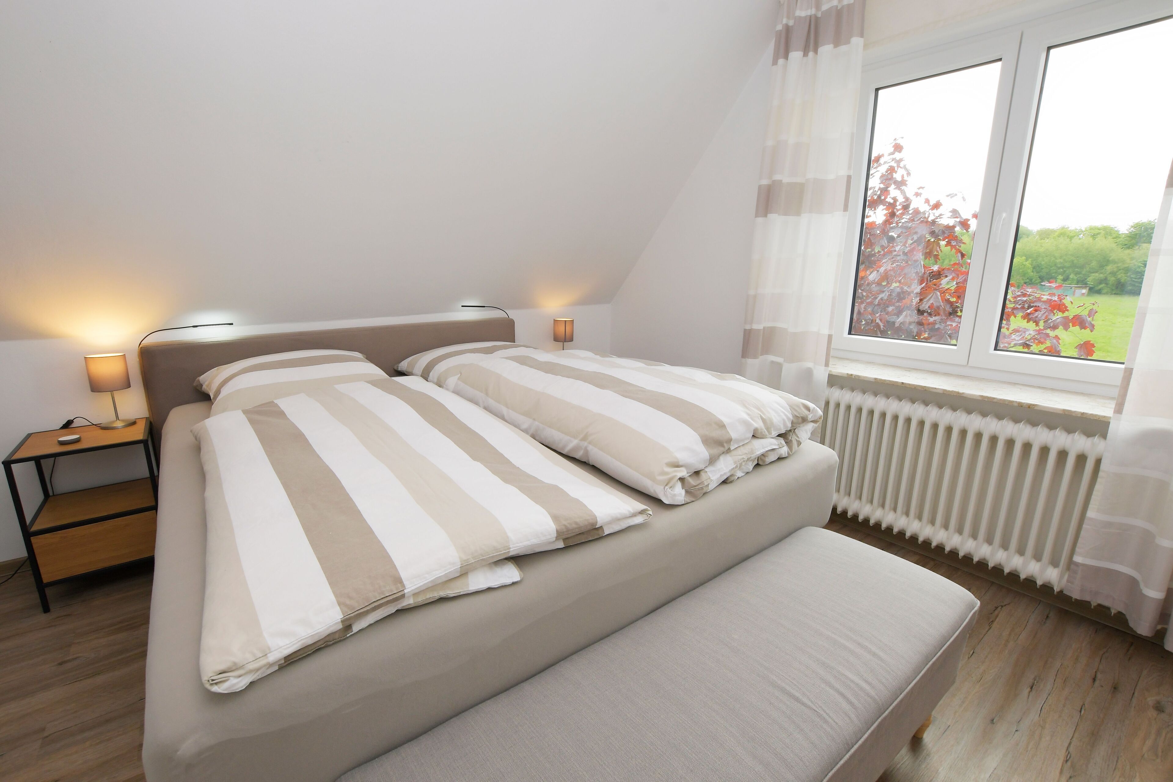 2 Schlafzimmer, Reisekinderbett, WLAN, Bettwäsche