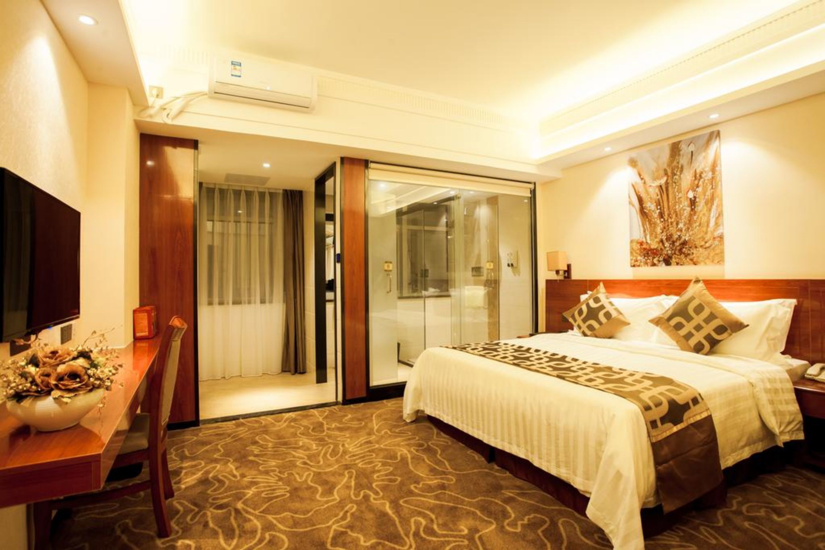 Minibar, blackout curtains, rollaway beds, free WiFi