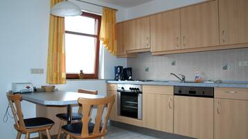 Kühlschrank, Mikrowelle, Ofen, Geschirrspüler