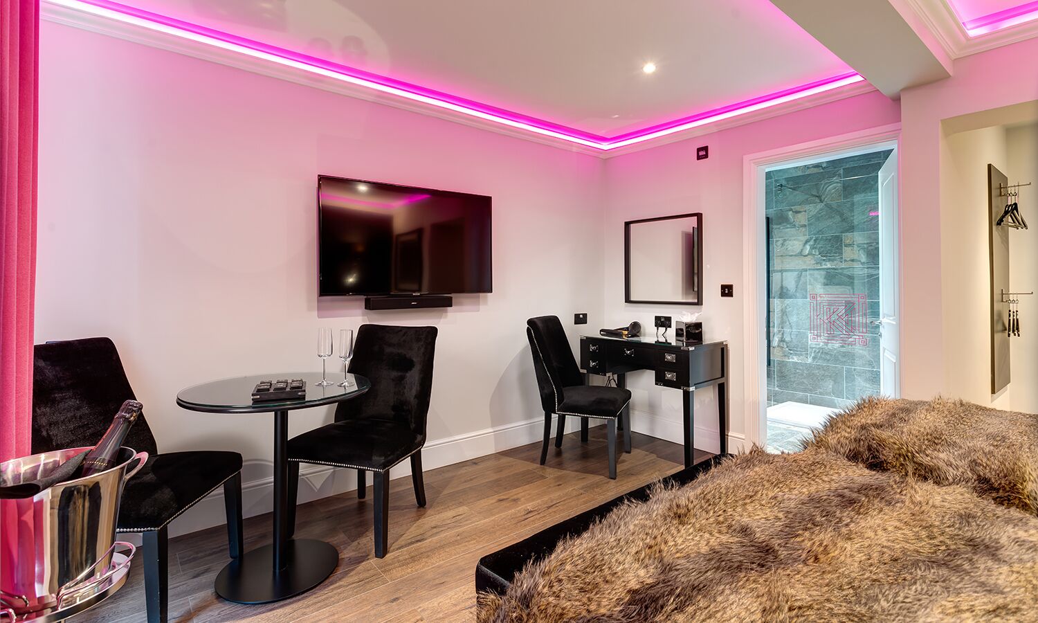 Signature Studio | Premium bedding, pillow-top beds, individually furnished, desk