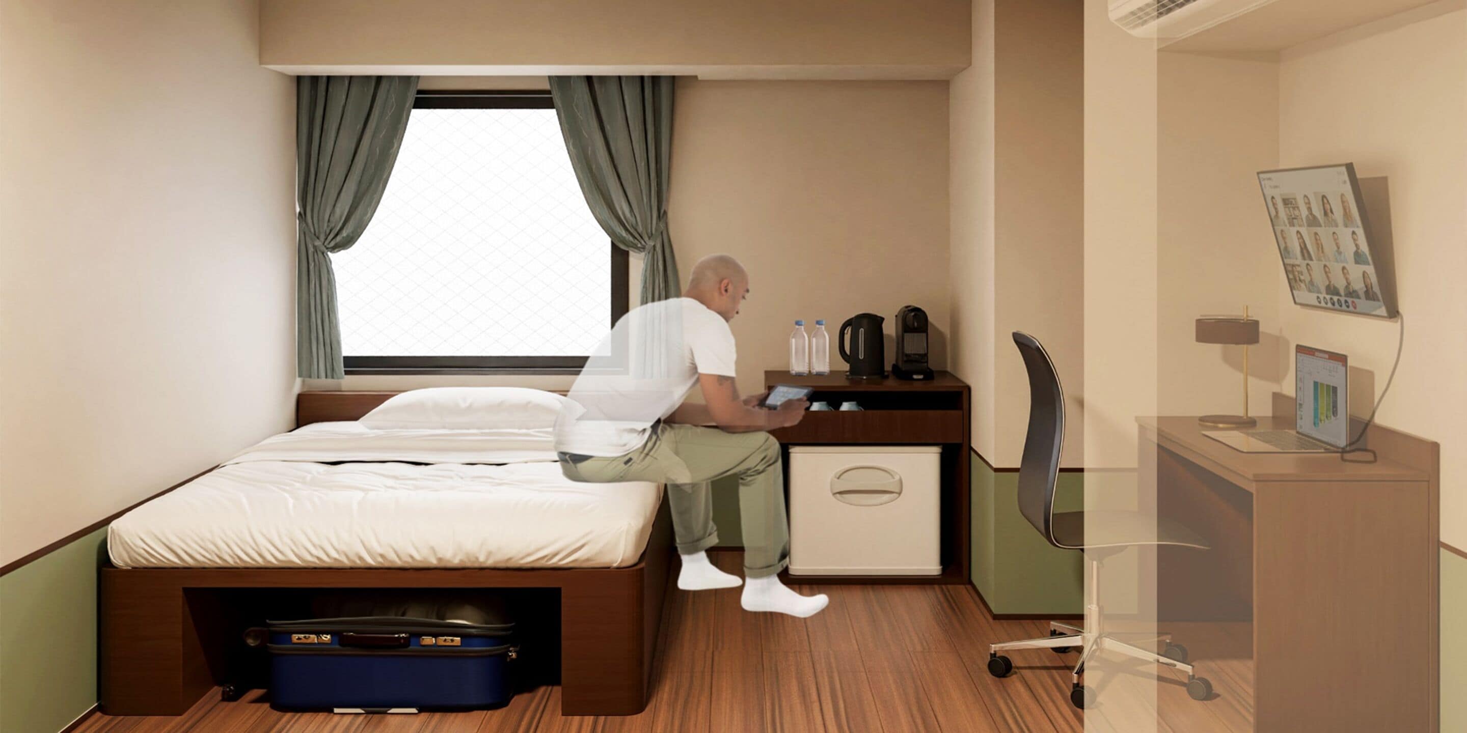 隔音、免費無線上網、床單