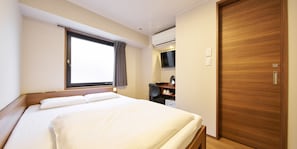 Soundproofing, free WiFi, bed sheets - Hotel Meldia Osaka Higobashi (Osaka)