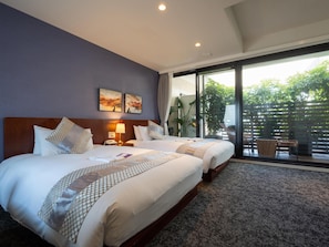 Premium Twin Room, Non Smoking (A) | Premium bedding, desk, soundproofing, free WiFi