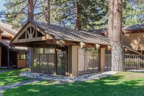 Exterior - Condo with Mountain Views! Shared Hot Tub! On Ski Shuttle Route! (Mammoth Lakes)