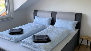 1 Schlafzimmer, kostenloses WLAN, Bettwäsche