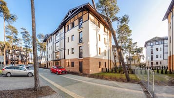 Façana frontal de l'allotjament