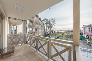 Studiosuite (21, ul. Orla Białego 1) | Blick vom Balkon