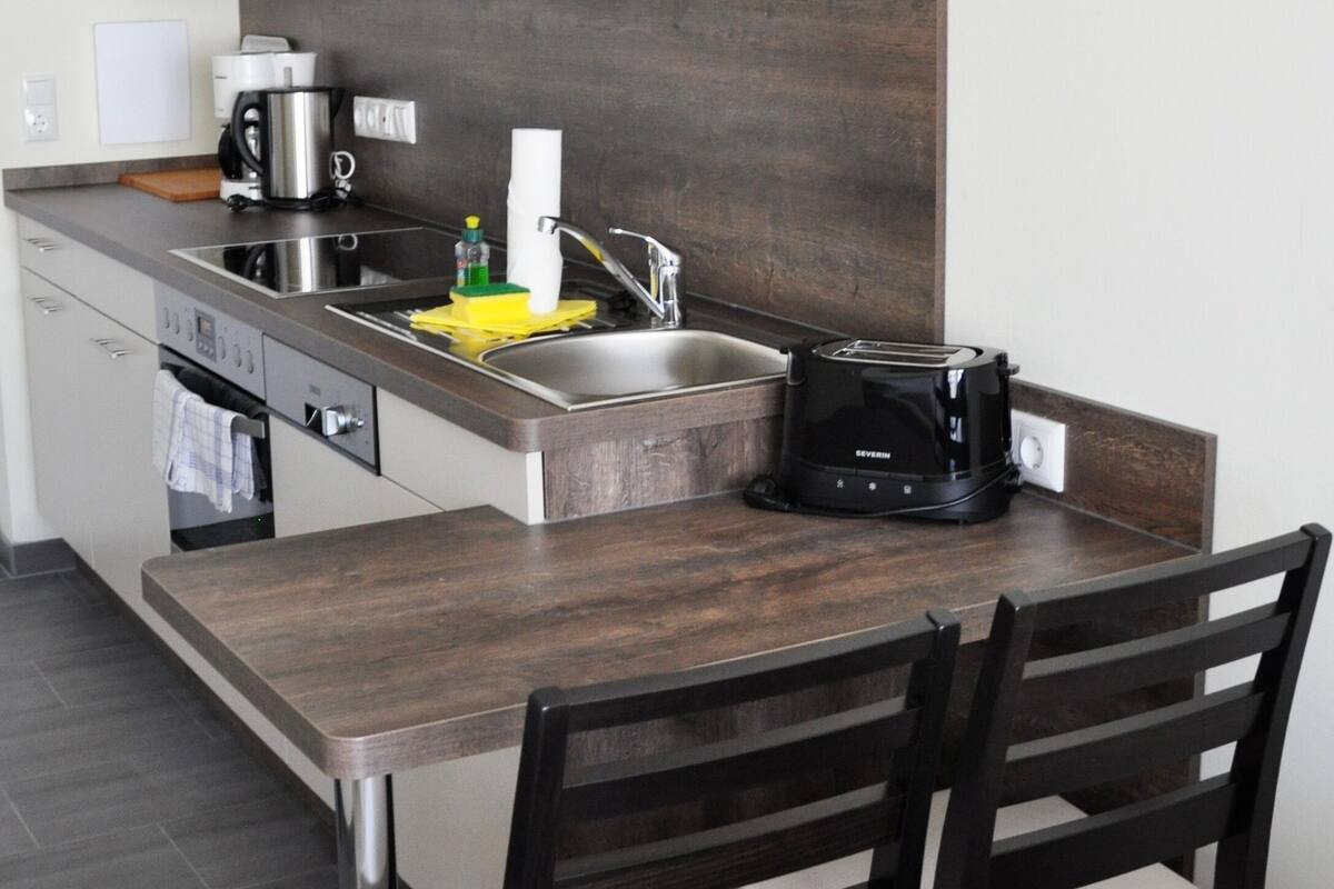 apartment | private kitchen | electric kettle