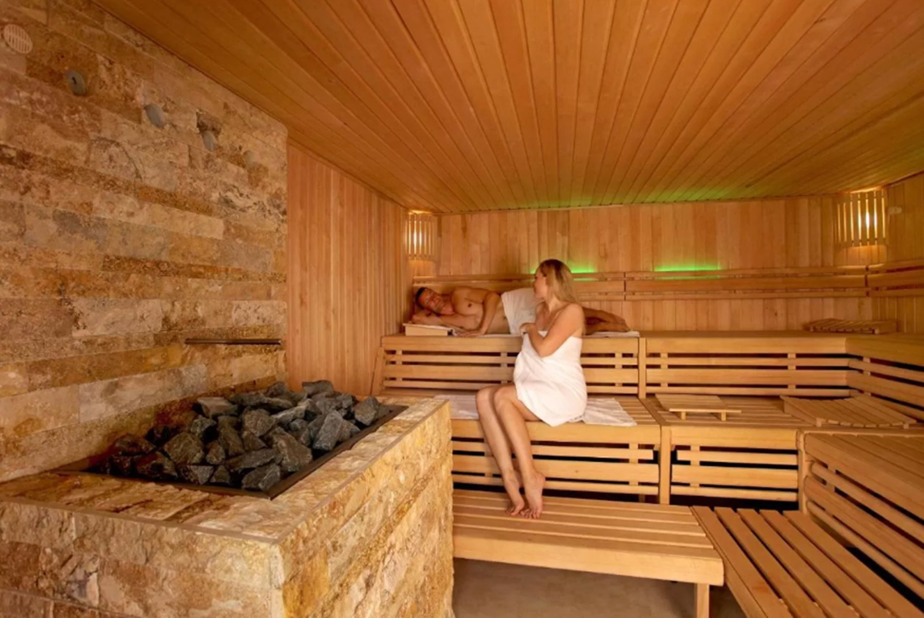 Hot stone massages, body scrubs, reflexology, massage/treatment rooms