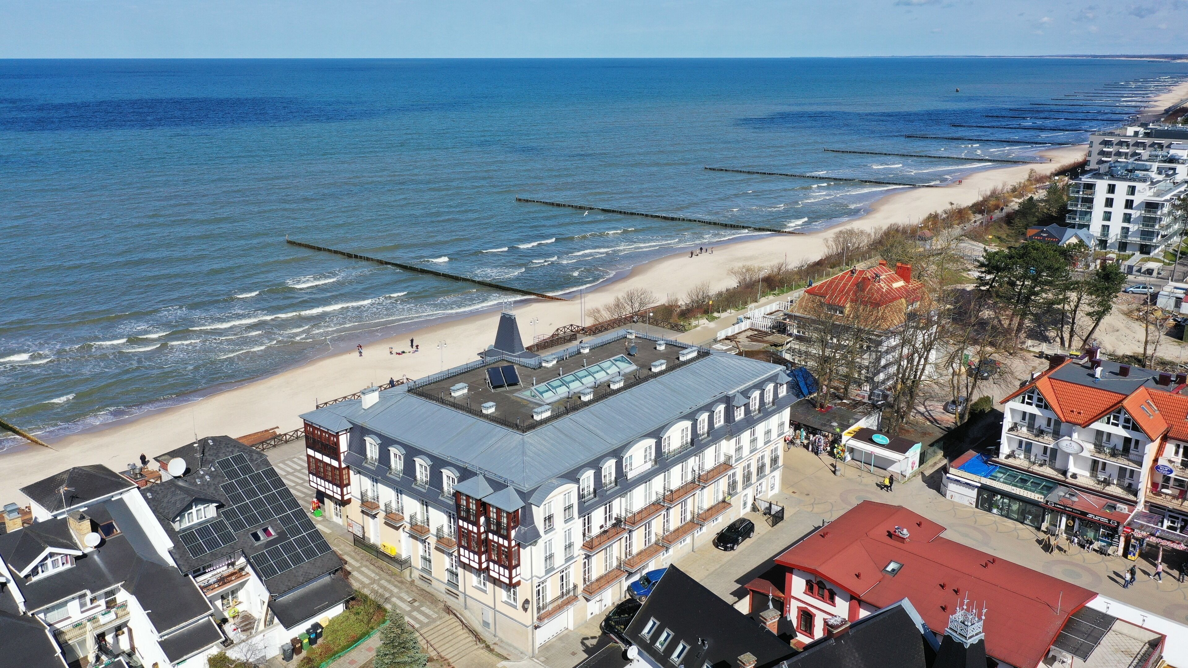 Fassade der Unterkunft