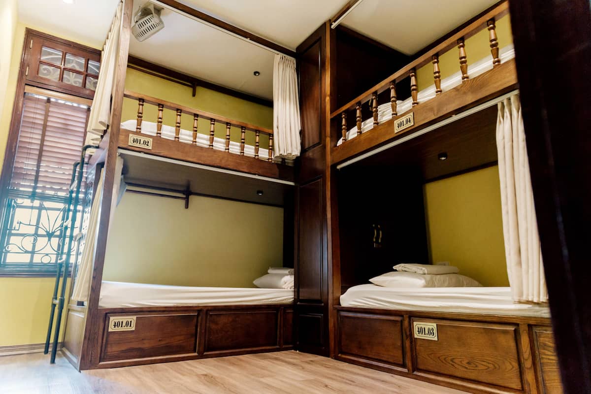 基本共用宿舍, 多張床 (4 Beds) | 高級寢具、羽絨被、免費無線上網、床單