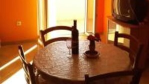 Basic Apartment | Living area | 32-inch LCD TV with cable channels, TV - Laura Apartments (Kamenari)