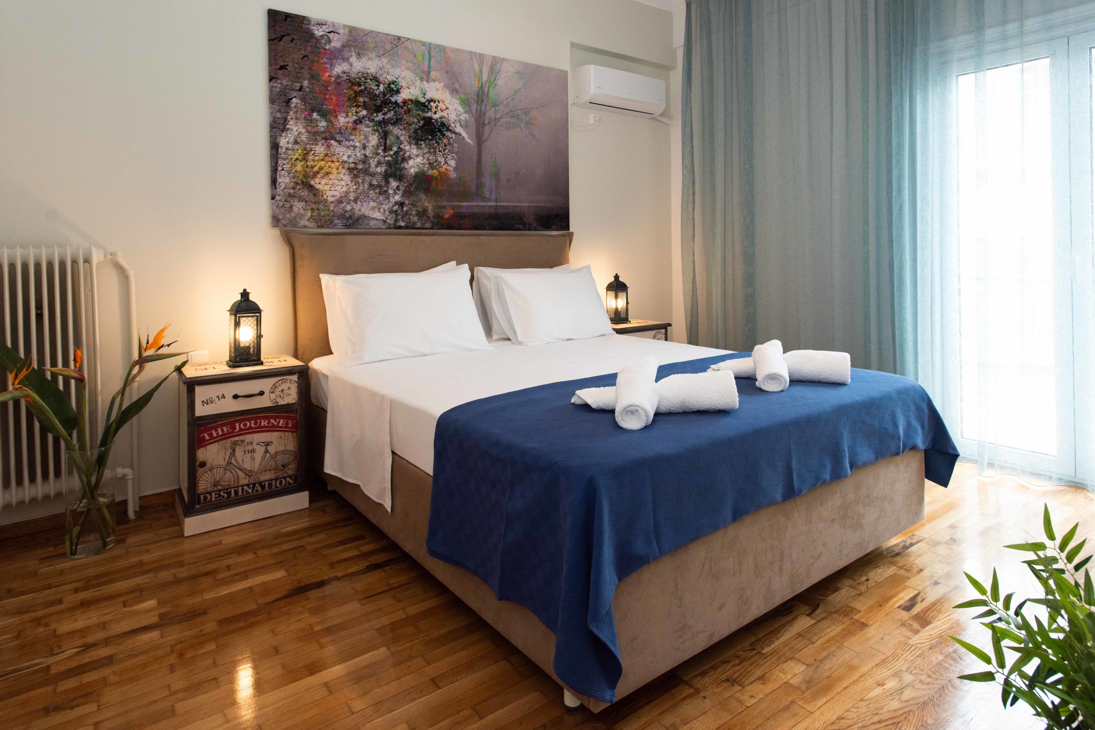 Apartment, 1 Bedroom | 1 bedroom, desk, soundproofing, iron/ironing board